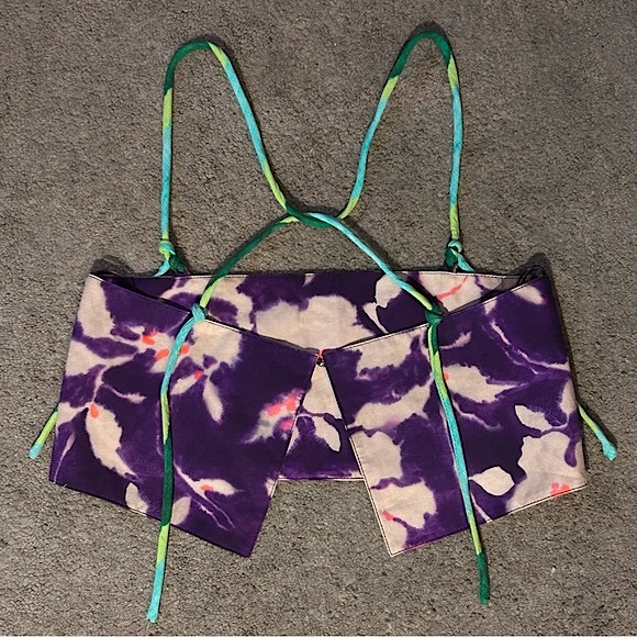 Zara Floral Linen Blend Top - Picture 12 of 15